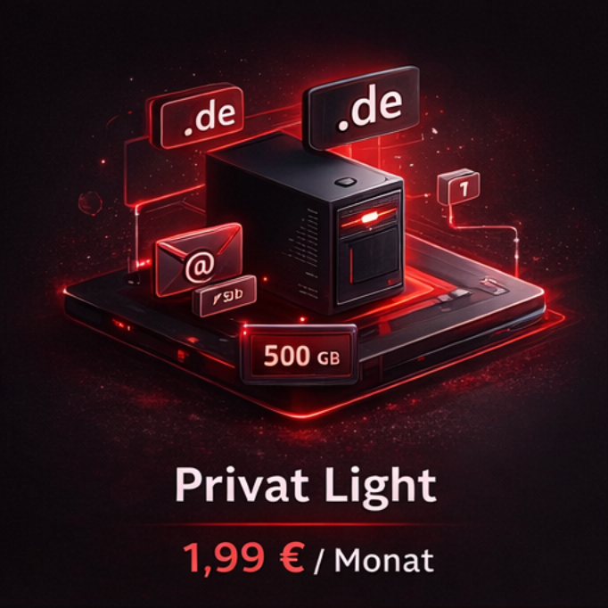 Privat Light Hosting